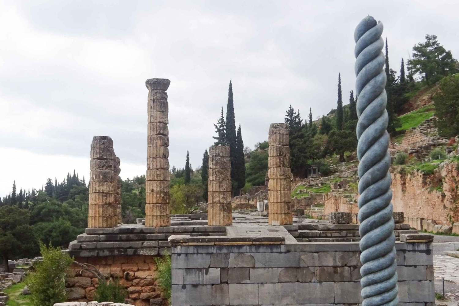 Delfy: wycieczka z Aten z noclegiem w hotelu 4-gwiazdkowym
