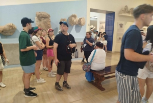 ガイド、チケット、宿泊、ホテル送迎付きのデルフィ2日ツアー