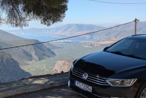 Delfi ja Hosios Loukasin luostari: Hosopoulos Lagosos: Yksityinen kiertomatka Ateenasta