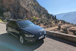 Delfi ja Hosios Loukasin luostari: Hosopoulos Lagosos: Yksityinen kiertomatka Ateenasta