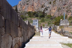 Visite privée de Delphes, de la grotte des Coryciens et du champ de bataille de 300