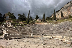 Delfi Ombelico della Terra Hosios Loukas Tour privato di un giorno intero