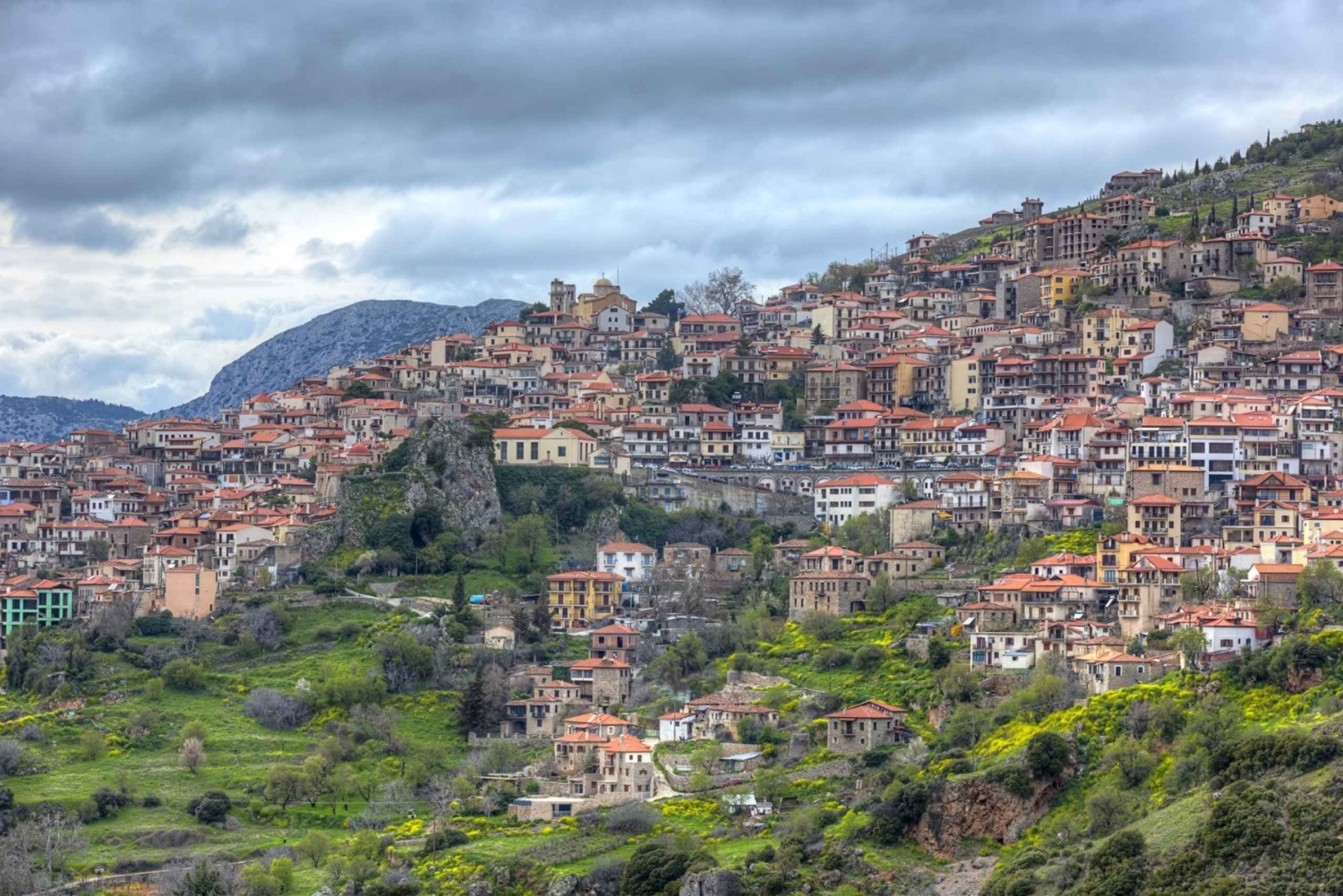 Delfi: Privat dagstur fra Athen med luksuriøst køretøj