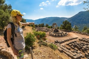Dagsutflukt for små grupper til Delphi fra Athen