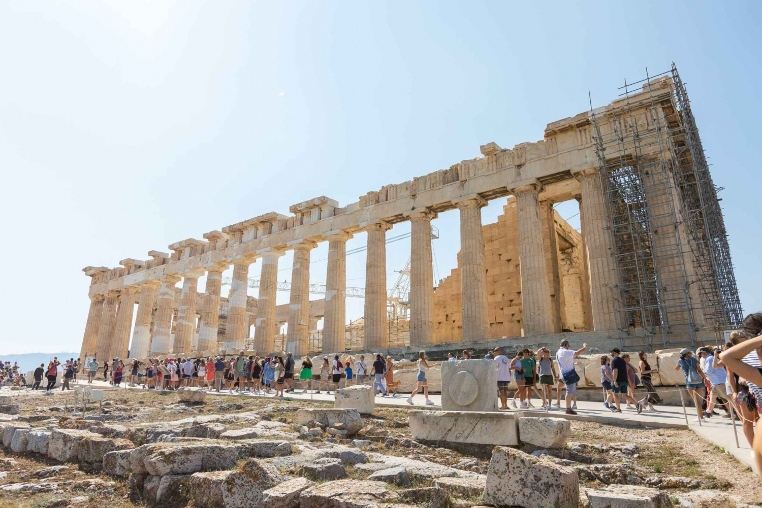 Discover Athens: Acropolis Entry Ticket & Cape Sounion Tour
