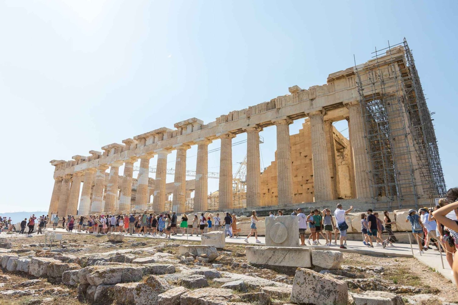 Descubre Atenas: Ticket de entrada a la Acrópolis y Visita al Cabo Sounion