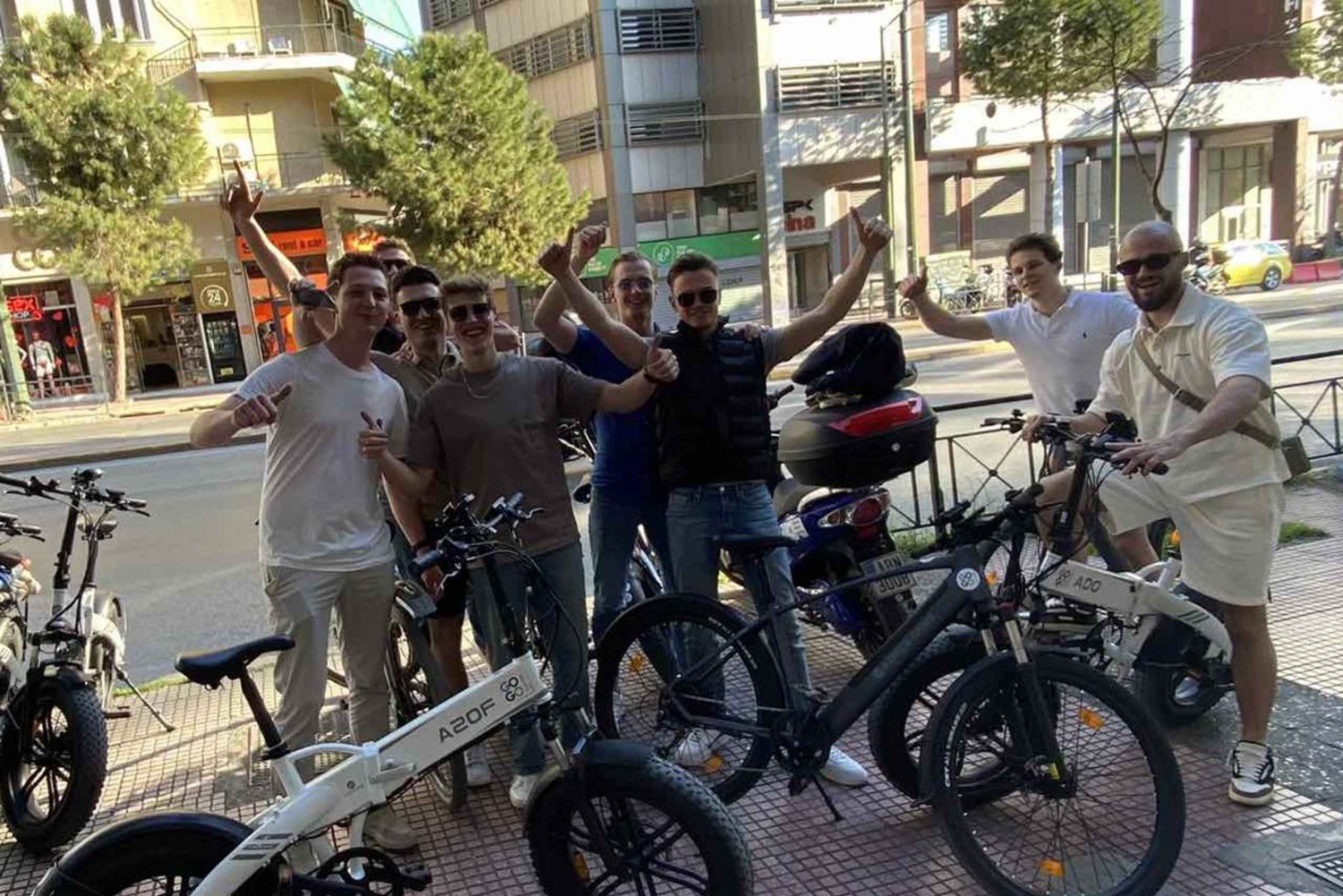 アテネ歴史地区のE-バイクツアー