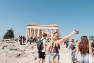 Aten: Tidig tillgång till Akropolis och guidad tur på museet
