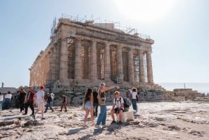 Aten: Tidig tillgång till Akropolis och guidad tur på museet