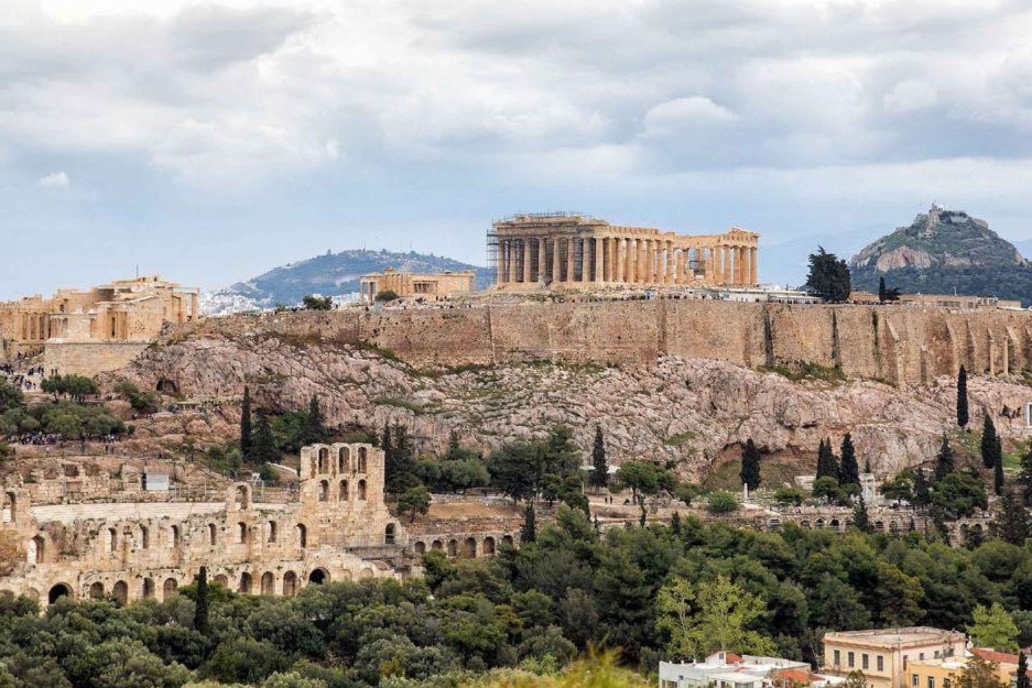 Ombordstigning - fra borde Athens højdepunkter 4 timers privat tur