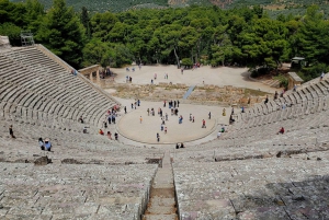 Epidaurus, Mykene ja Nafplio: Ateenasta
