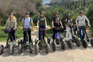 4輪のEZRaiderガイド付きシティツアーでアテネを探索しましょう。