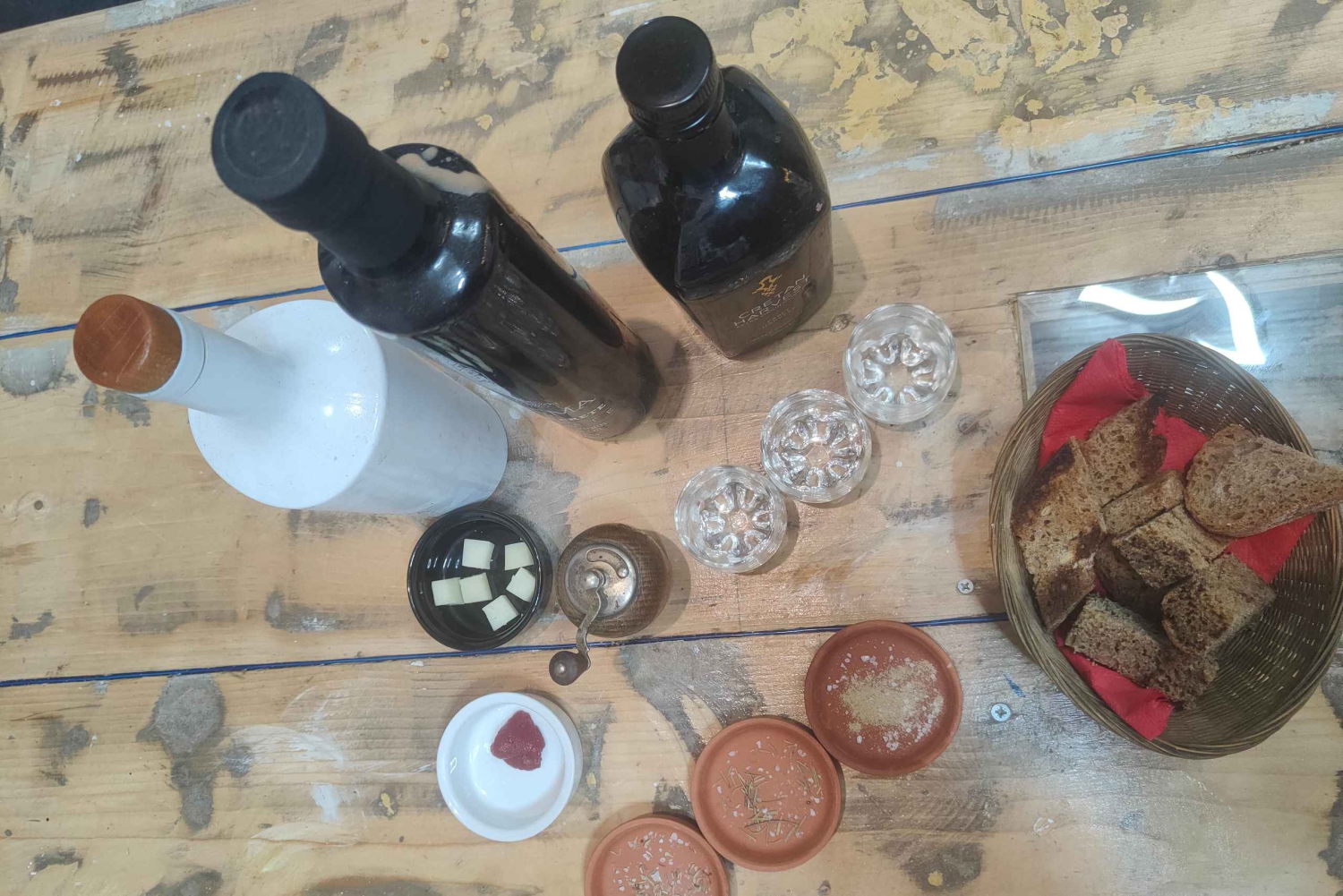 Extra Vergine Olijfolie Experience met Wijn & Kruiden