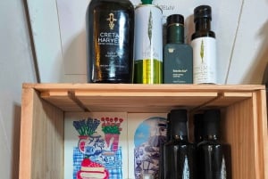 Esperienza di olio extravergine di oliva con vino ed erbe aromatiche