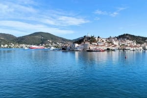 Färjeresa mellan Aten och Poros