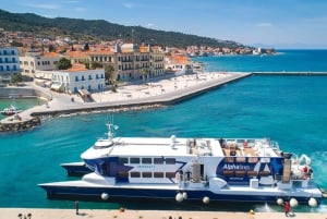 Ferry Journey between Athens and Spetses Island