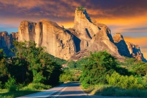 From Athens: 2-Day Scenic Rail Trip to Meteora with Hotel