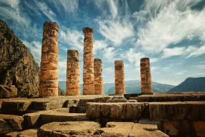 De Atenas: Excursão de 2 dias a Meteora, Termópilas e Delfos