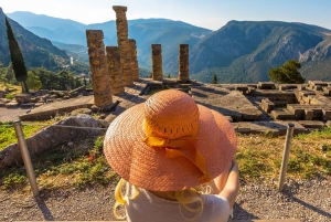 Desde Atenas: Excursión de 2 días a Meteora, las Termópilas y Delfos