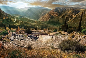 Desde Atenas: Excursión de 2 días a Meteora, las Termópilas y Delfos