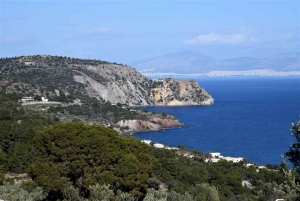 From Athens: Aegina Island E-Bike Tour with Ferry Tickets