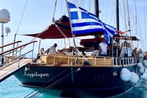 Fra Athen: Agistri, Moni & Aegina dagskrydstogt med svømning