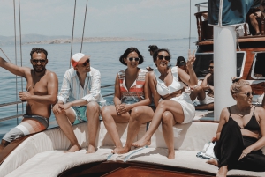 Från Aten: Agistri, Moni & Aegina dagskryssning med bad