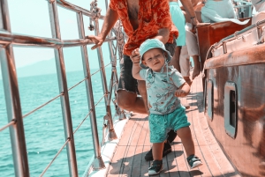 Från Aten: Agistri, Moni & Aegina dagskryssning med bad