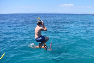 Från Aten: Agistri, Moni & Aegina dagskryssning med bad