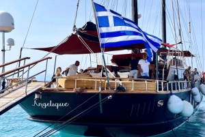 Från Aten: Agistri, Moni & Aegina dagskryssning med bad