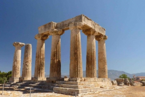 Fra Athen: Det gamle Korint og Daphni-klosteret