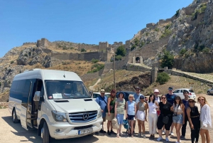 Desde Atenas: Excursión de un día a la Antigua Corinto con Canal y Guía de RV