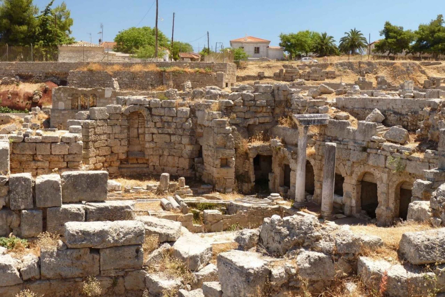 Z Aten: jednodniowa wycieczka do starożytnego Koryntu z prywatnym transferem
