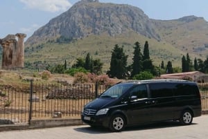 Desde Atenas: Excursión de un día a la Antigua Corinto con traslado privado