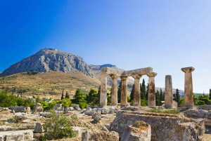 Desde Atenas: Excursión de un día a la Antigua Corinto con Canal y Guía de RV