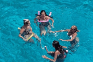 From Athens: Athens Riviera Swimming Cruise with Buffet & DJ