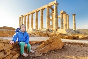 From Athens: Cape Sounion Day Trip at Sunset