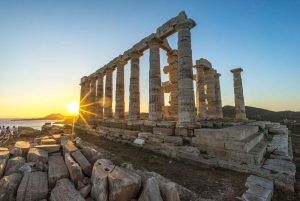 From Athens: Cape Sounion Day Trip at Sunset