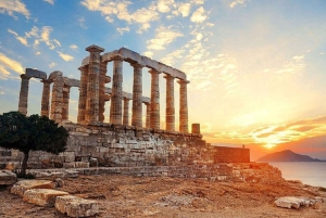 From Athens: Cape Sounion Day Trip at Sunset