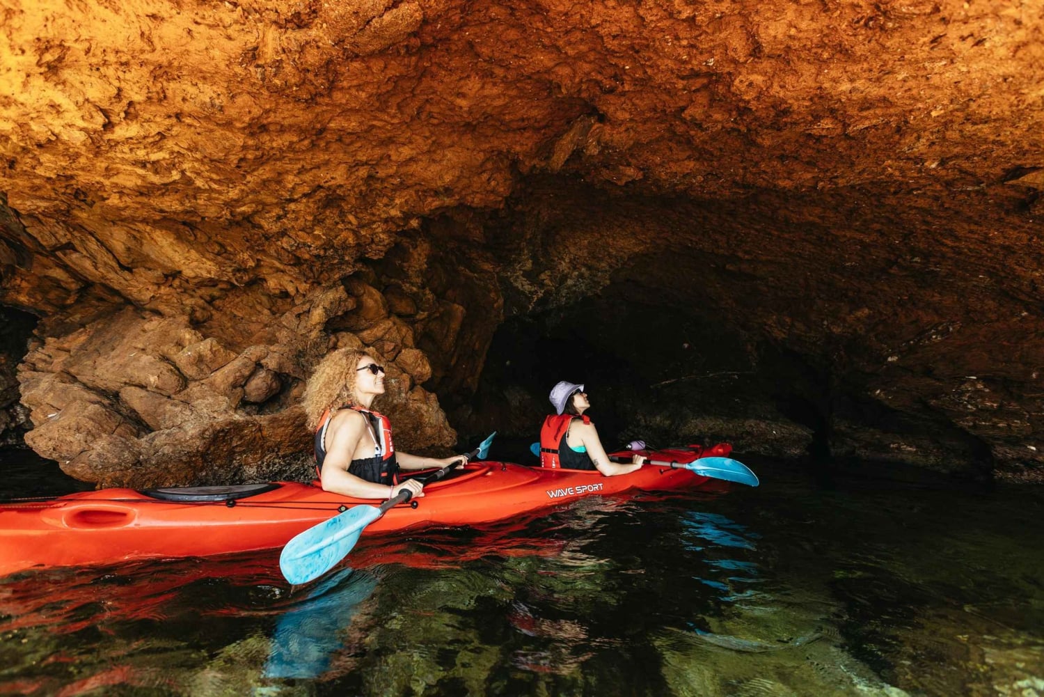Da Atene: Tour guidato di Capo Sounion in kayak con pranzo