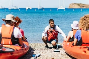 Da Atene: Tour guidato di Capo Sounion in kayak con pranzo