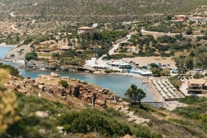 Da Atene: Tour guidato di Capo Sounion in kayak con pranzo