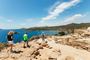 Da Atene: Tour guidato di Capo Sounion in kayak con pranzo