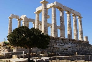 Desde Atenas: Excursión privada de un día al Cabo Sounion al atardecer