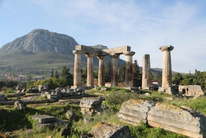 From Athens: Private Corinth and Temple of Hera, Blue Lake