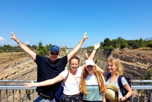 From Athens: Private Corinth and Temple of Hera, Blue Lake