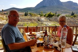 From Athens: Private Corinth and Temple of Hera, Blue Lake