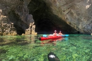 Da Atene: Tour guidato in kayak del Golfo di Corinto