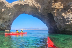 Ateenasta: Korintinlahden opastettu melontaretki