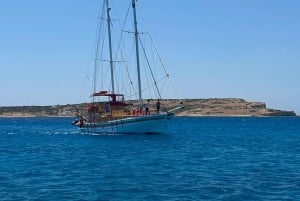 Solnedgangscruise på Athen-rivieraen – Halvdag med svømning og grill om bord